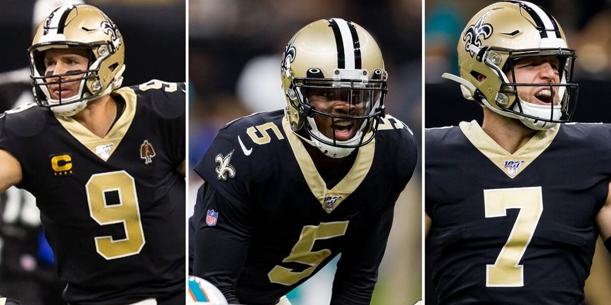 Saints chega em 2020 com três bons quarterbacks, mas nenhum com contrato