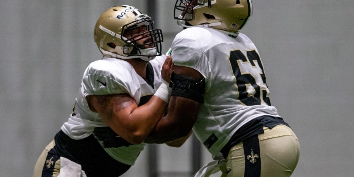 Center ou guard? Erik McCoy está 'tranquilo' quanto a isso