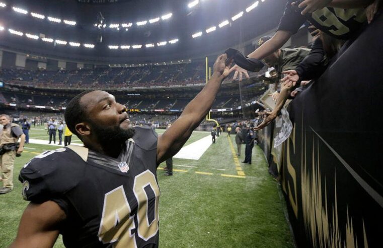 Delvin Breaux, ex-jogador do Saints, processa médicos do ex-time por suposta negligência médica