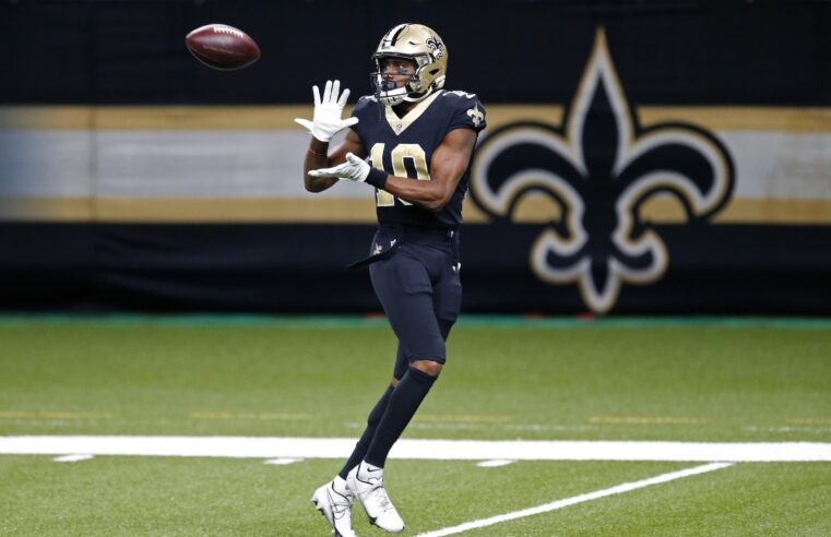 Tre’Quan Smith vê o Saints voltando ao normal, graças às vacinas