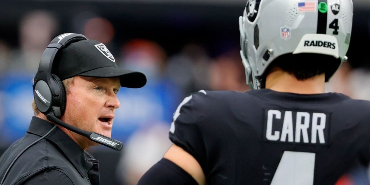Dennis Allen: Jon Gruden visitou os Saints para nos ajudar com Derek Carr