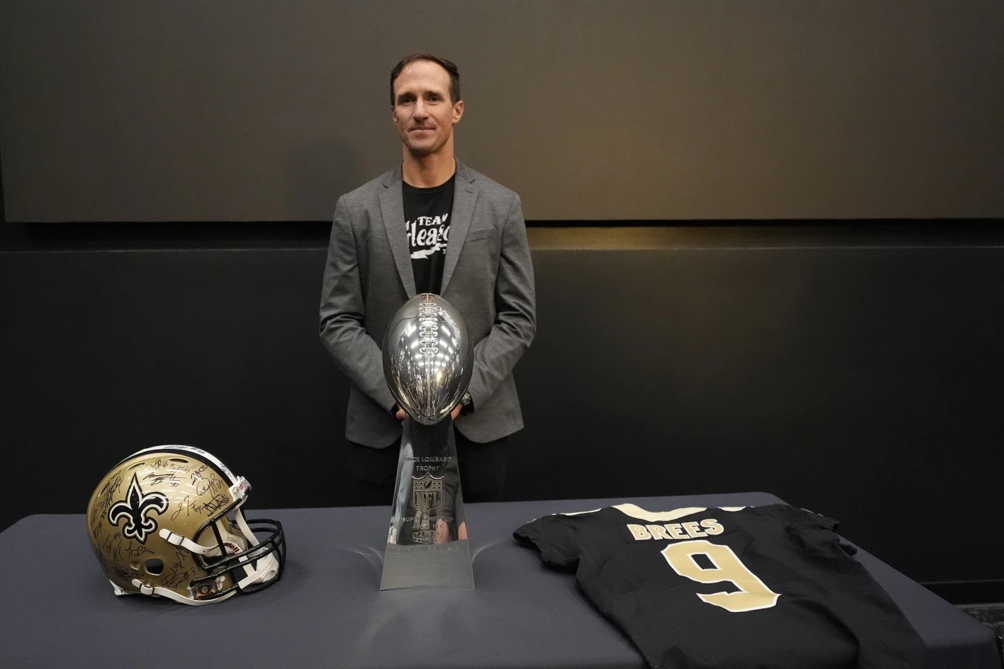 Drew Brees entra no Hall da Fama dos Saints