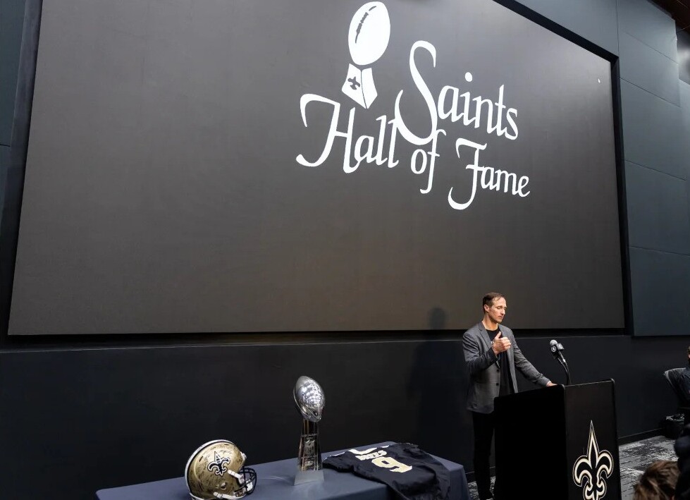 Saints homenageará Drew Brees no Thursday Night Football