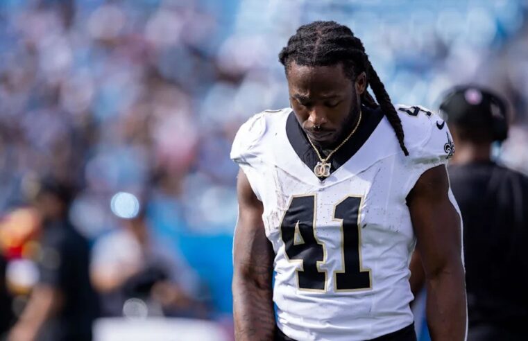 Alvin Kamara provavelmente não jogará segunda-feira vs Packers