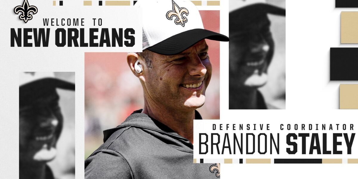 Brandon Staley é o novo coordenador defensivo do Saints