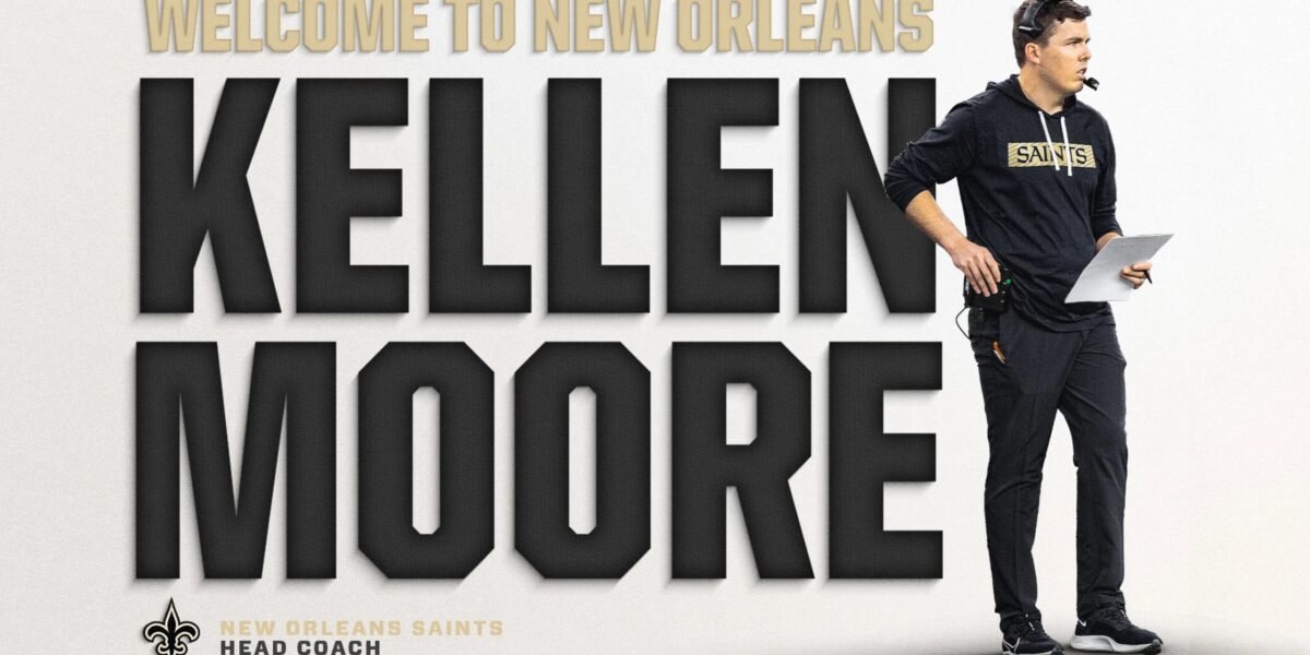 Kellen Moore é o novo head coach do New Orleans Saints