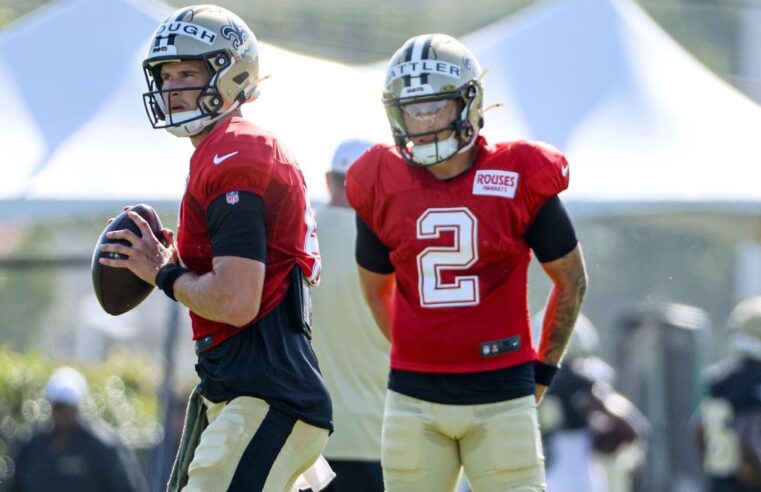 Saints ainda está decidindo qual será seu QB titular, diz Moore