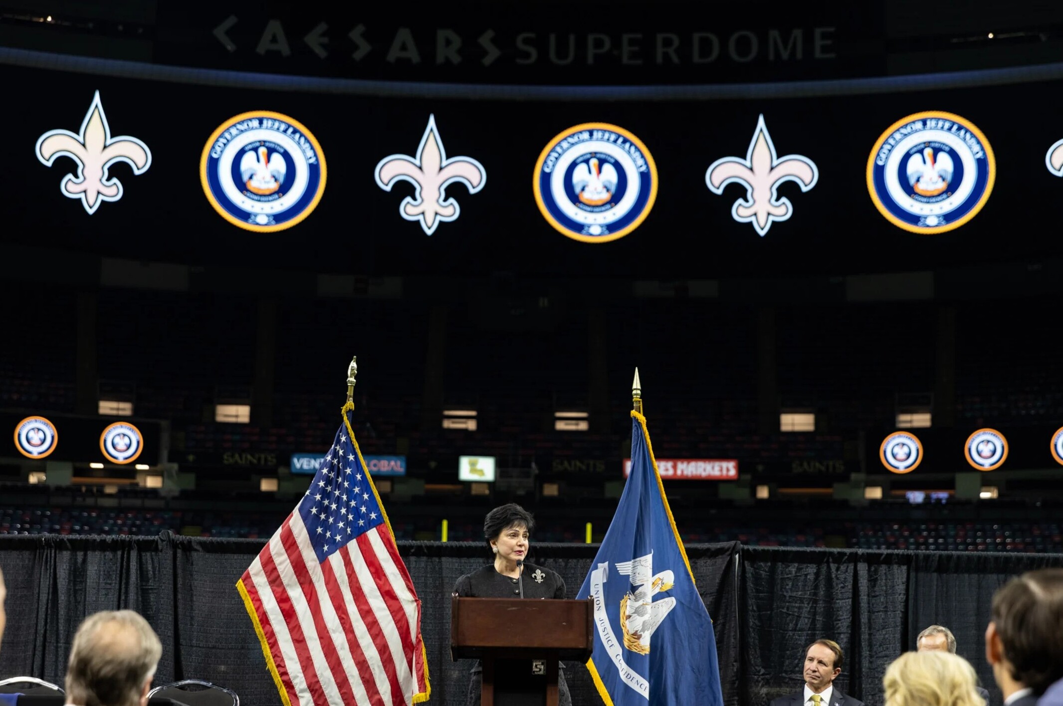 Saints e o estado da Luisiana fecham novo contrato de longo prazo para o Superdome
